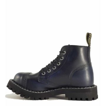 Steel - 6 soros, koptatott kék bakancs