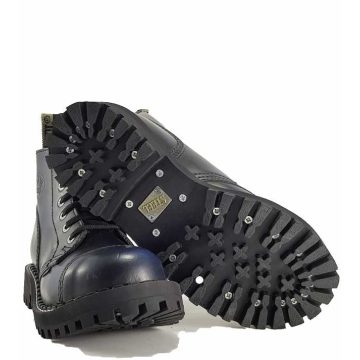 Steel - 6 soros, koptatott kék bakancs