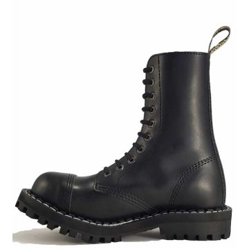 Steel - 10 soros fekete bakancs 38-AS