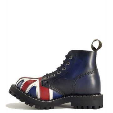 Steel - 6 soros UK zászlós bakancs