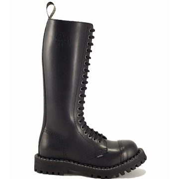 Steel - 20 soros fekete bakancs 44-ES