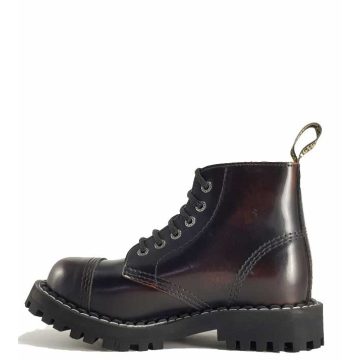 Steel - 6 soros, koptatott narancs bakancs