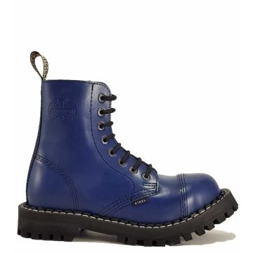 Steel - 8 soros full kék bakancs