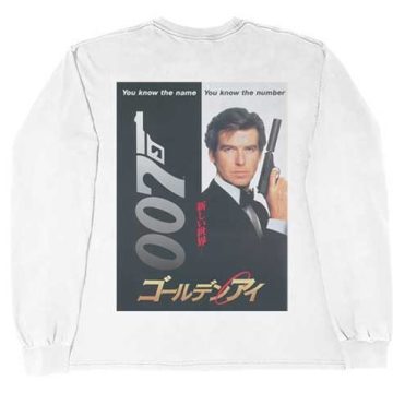  James Bond 007 - Goldeneye Japanese Poster (Back Print) hosszú ujjú póló