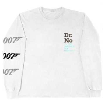 James Bond 007 - Dr No (Back Print) hosszú ujjú póló