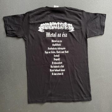 Pokolgép - Metál az ész póló 