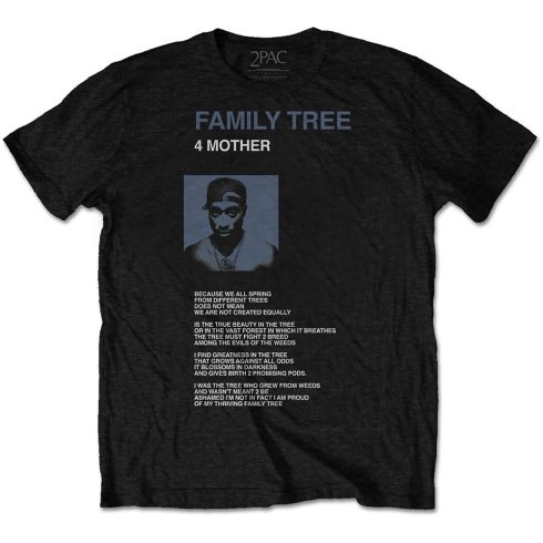 Tupac - Family Tree póló