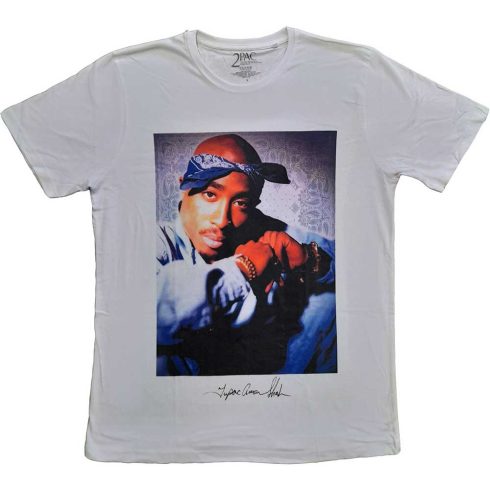 Tupac - Blue Bandana póló