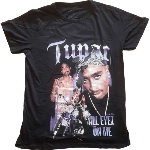 Tupac - All Eyez Blue Homage női póló