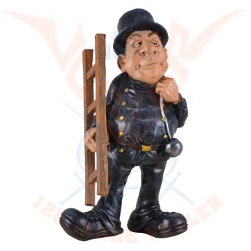 Funny job - chimney sweeper szobor