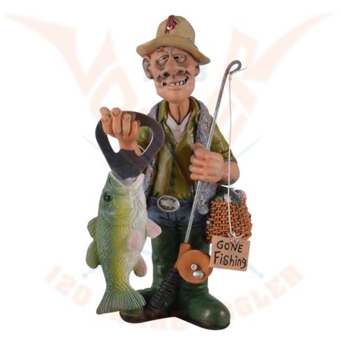 Funny Sport - Angler szobor