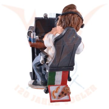 Funny Life - Gamer szobor