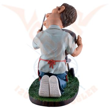 Funny Life - Barbecue man szobor