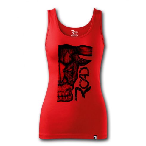 Road - Piros SKNF női trikó