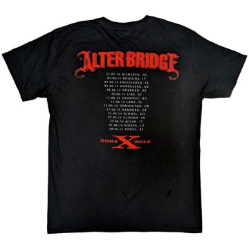 Alter Bridge - Fortress 2014 Tour Dates (Back Print) póló