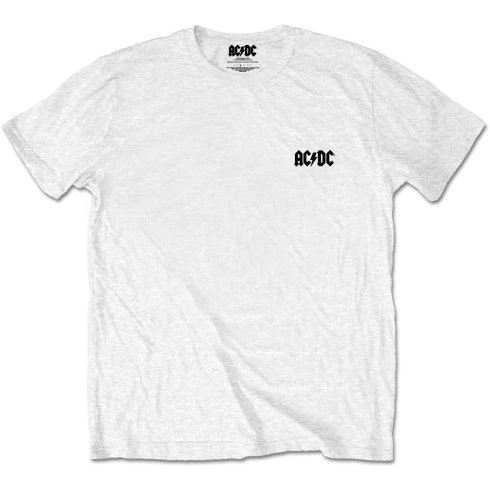 AC/DC - About To Rock (Back Print/Retail Pack) póló