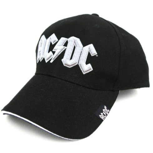 AC/DC - White Logo baseball sapka