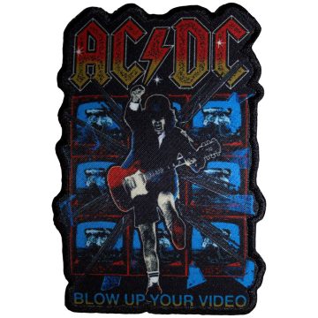 AC/DC - Blow Up Your Video Cut-Out (szőtt) felvarró