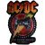 AC/DC - For Those About To Rock 1981 Cut-Out (szőtt) felvarró