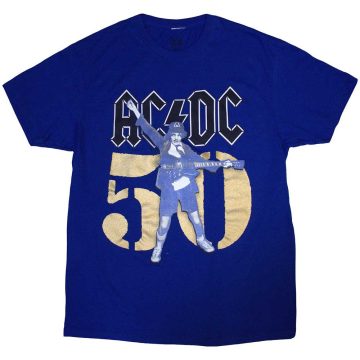 AC/DC - Gold Fifty (Blue) póló
