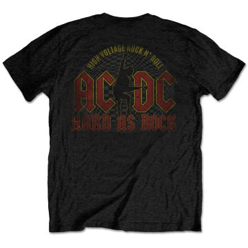 AC/DC - Hard As Rock (Back Print) póló