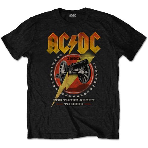AC/DC - For Those About To Rock 81 póló