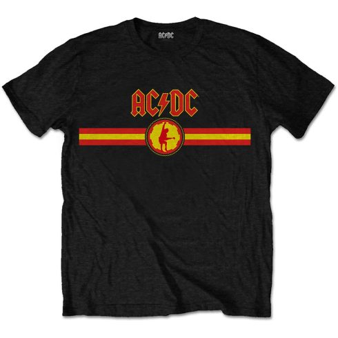 AC/DC - Logo & Stripe póló