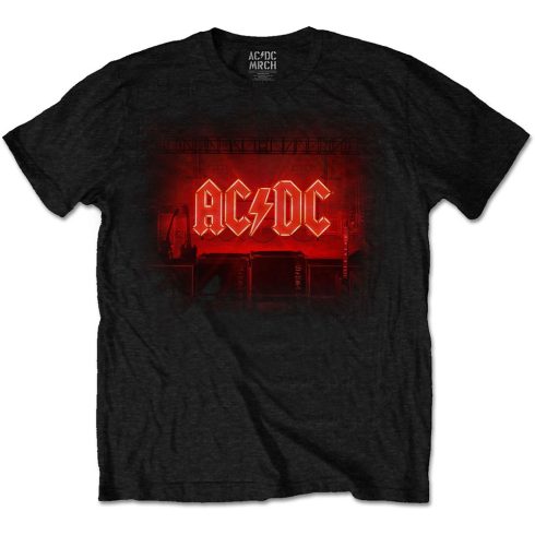 AC/DC - Dark Stage/Tracklist (Back Print) póló