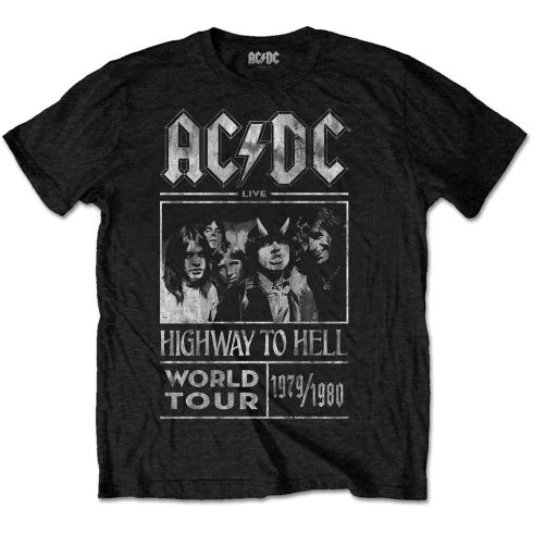 AC/DC - Highway to Hell World Tour 1979/1980 póló