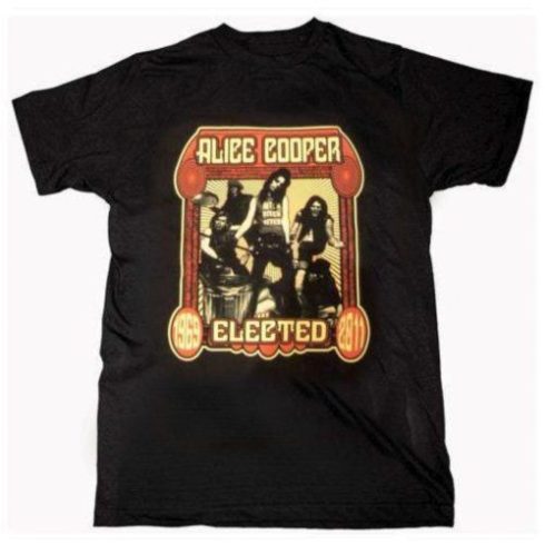 Alice Cooper - Elected Band póló