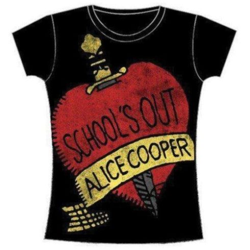 Alice Cooper - School's Out női póló