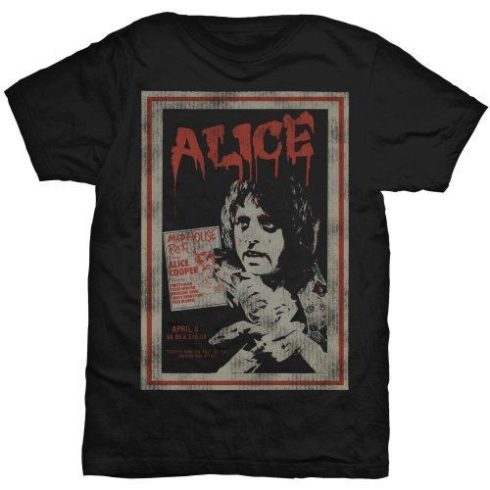 Alice Cooper - Vintage Poster póló