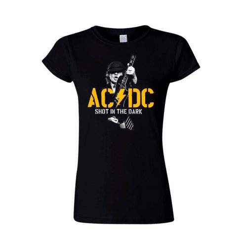 AC/DC - PWR SHOT IN THE DARK női póló