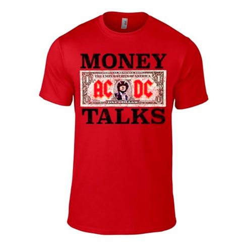 AC/DC - MONEY TALKS (RED) póló