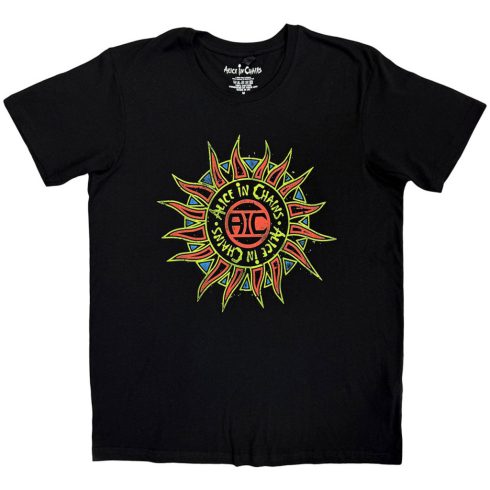 Alice In Chains - Sun Logo (Black) póló