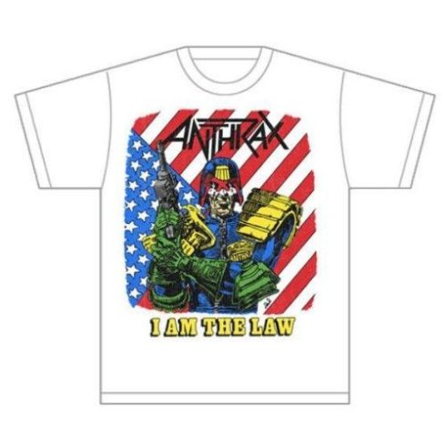 Anthrax - I am the Law Vintage póló