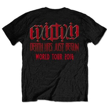   Anthrax - Evil King World Tour 2018 (Ex Tour/Back Print) póló