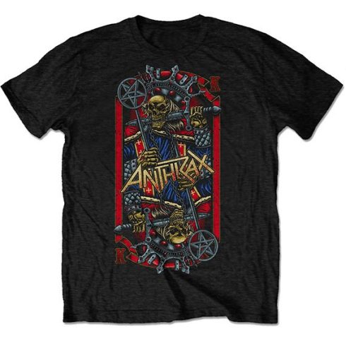 Anthrax - Evil King World Tour 2018 (Ex Tour/Back Print) póló