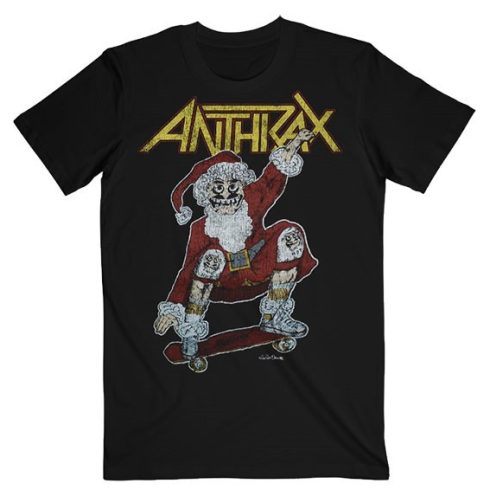 Anthrax - Vintage Christmas (Back Print) póló