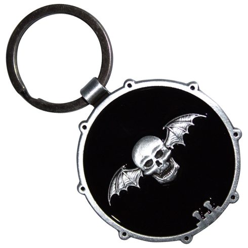 Avenged Sevenfold - Deathbat Drum Double-Sided 3D fém kulcstartó