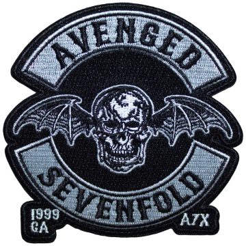   Avenged Sevenfold - Deathbat Crest Cut-Out (szőtt) felvarró
