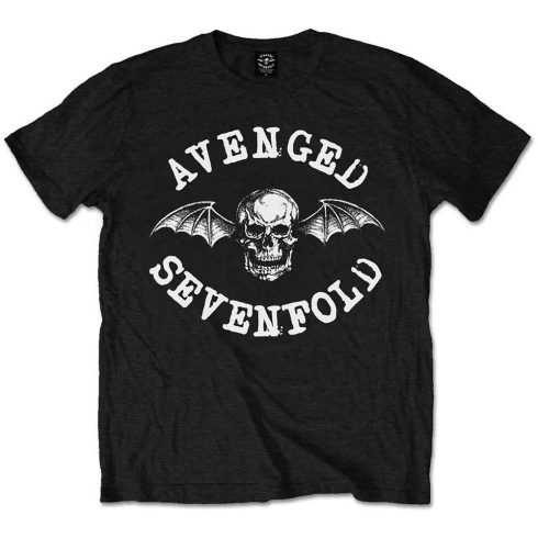 Avenged Sevenfold - Classic Death Bat Black póló