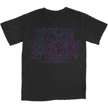 All Time Low - Blurry Monster (Back Print) póló