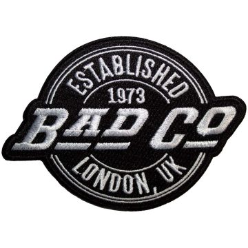 Bad Company - Est. 1973 Circle Logo (szőtt) felvarró