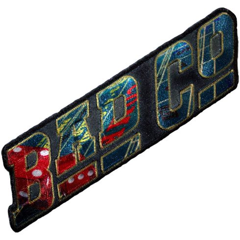 Bad Company - Dice In Logo (szőtt) felvarró