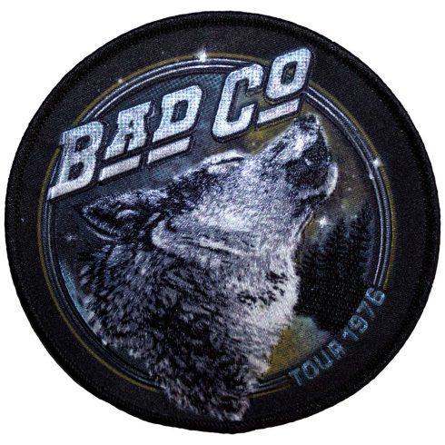 Bad Company - Tour 1976 (szőtt) felvarró