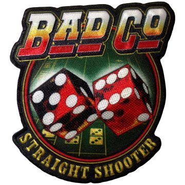 Bad Company - Straight Shooter (szőtt) felvarró