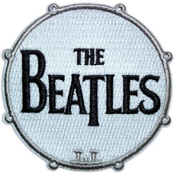 The Beatles - Drum Logo Large (szőtt) felvarró