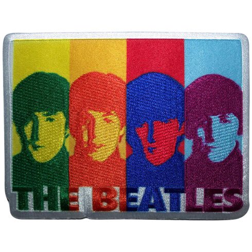 The Beatles - Colour Head Shots (szőtt) felvarró