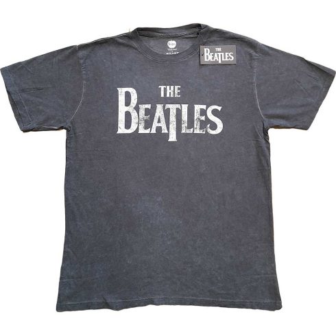 The Beatles - Drop T Logo (Snow Wash) póló